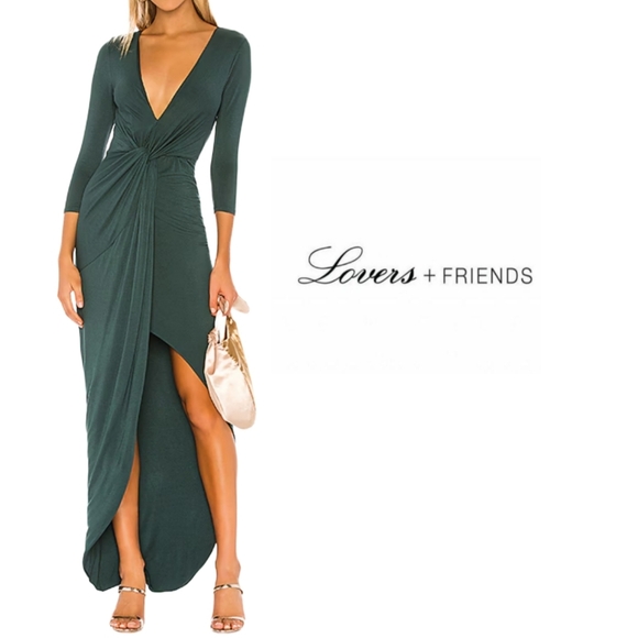chinese dress ladies Women's Rust Printed Maxi Dress